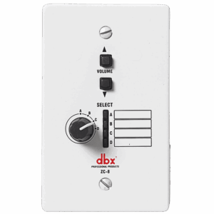 Controlador de zona de pared DBX ZC-8