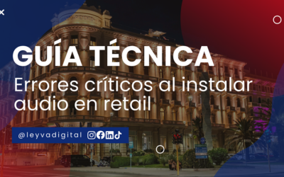 Errores críticos al instalar audio en retail: Guía técnica