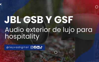 Guía JBL GSB y GSF: Audio Exterior de Lujo para Hospitality