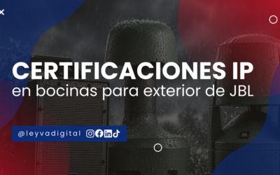 Certificaciones IP en bocinas para exterior de JBL