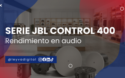 Rendimiento en audio: Serie JBL Control 400